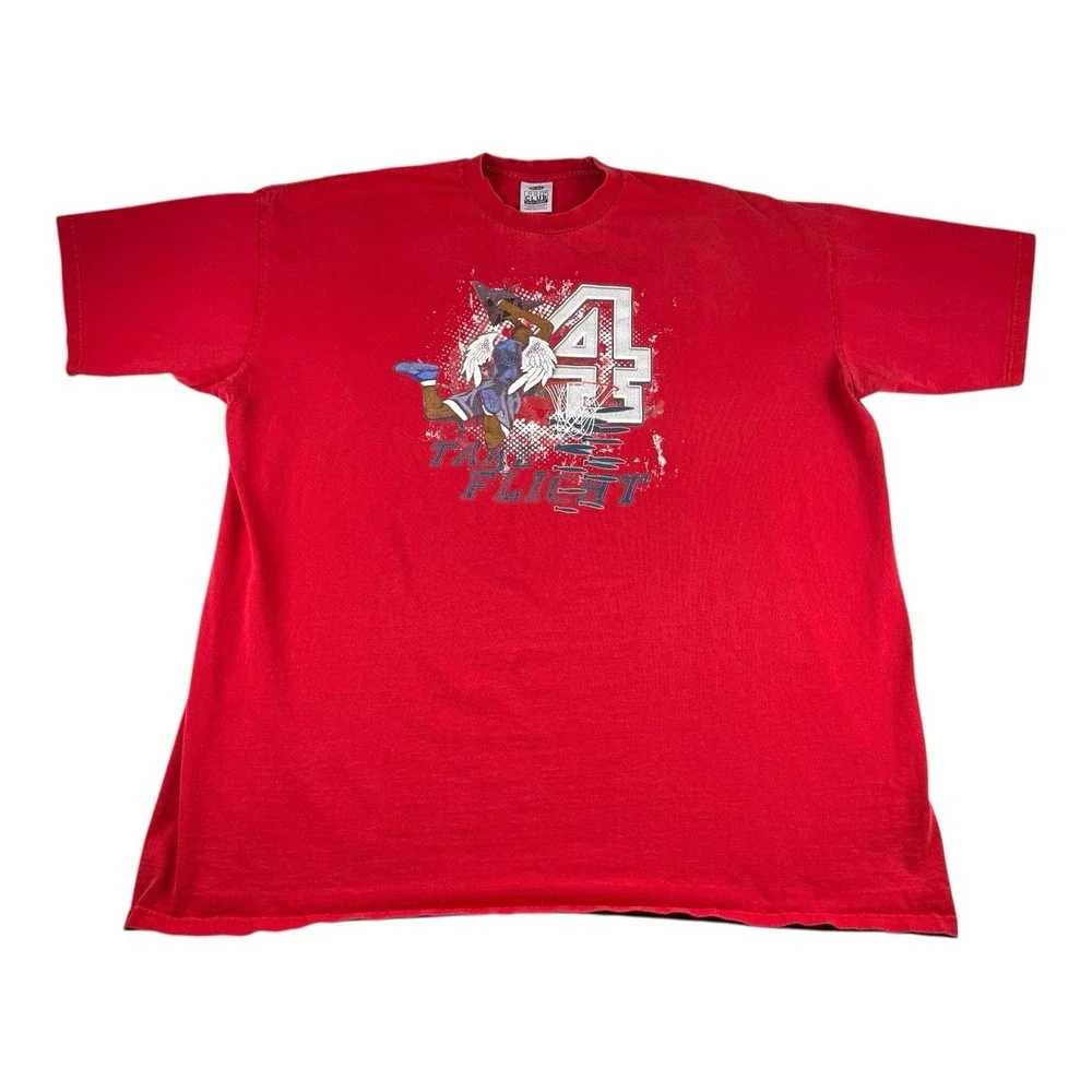 Vtg Basketball Pro Club Take Flight Mens T-shirt Black 5XL Streetwear Hip Hop